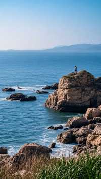 山海風光蓬萊仙境八仙過海傳說發源地