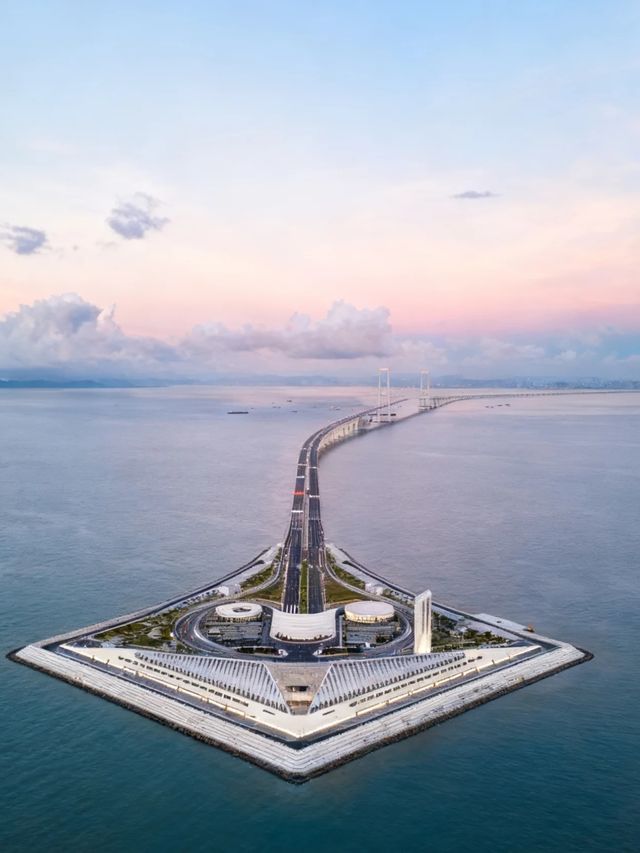 登島啦！深中通道西人工島10月25日，海上大國工程等你來打卡