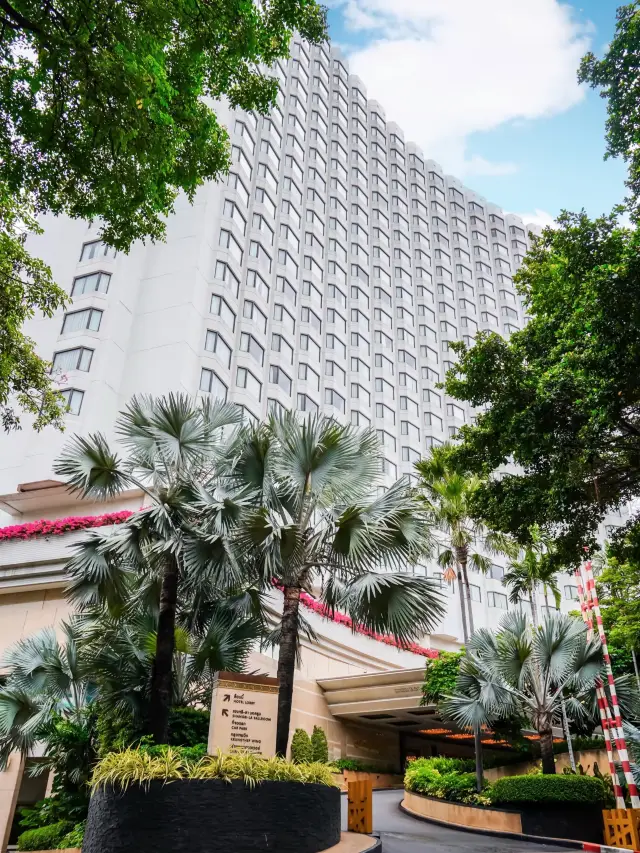 曼谷香格里拉酒店天花板！湄南河景陽台絕絕子