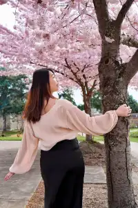 我才不去人山人海的地方拍櫻花