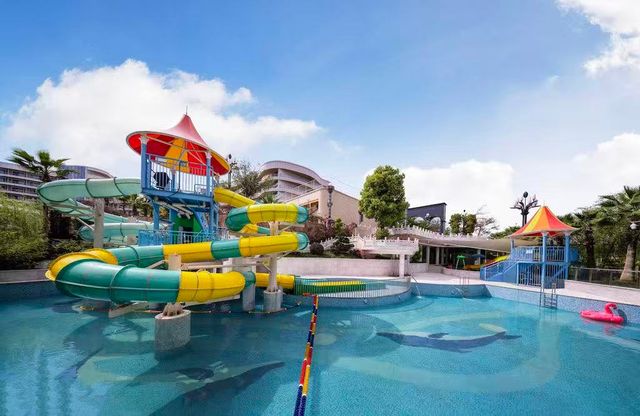 千島湖親子酒店首選！明豪泡湯遛娃兩不誤