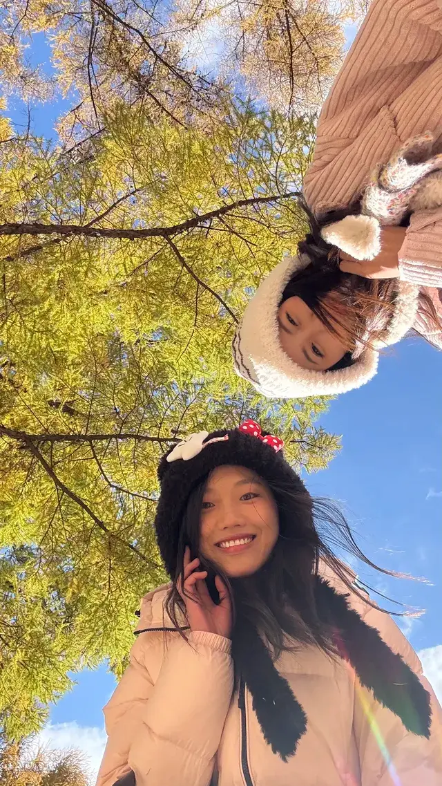 秋天的淨月潭美到失語