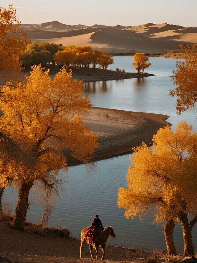 三大胡楊林親子賞秋對比國慶遛娃攻略