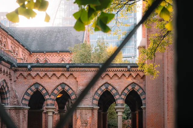 那道光撒向聖三一的銀杏上,也照進我的心裡 那道光撒向聖三一的銀杏上,也照進我的心裡