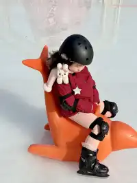 4歲寶寶的第一次上冰體驗!