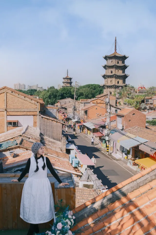 泉州西街Citywalk走走停停的早上真的很出片