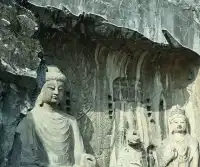 我終於來到了龍門石窟