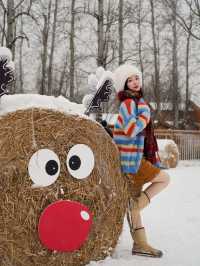 北京初雪在禧園撞進童話鎮啦！