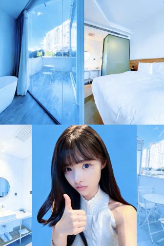 Kunming travel photography paradise! This minimalist hotel has it all – food, accommodation, and entertainment.