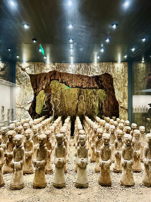 The Painted Pottery Figurines of the Han Dynasty, a popular spot