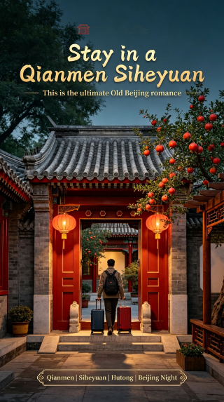 住進前門四合院解鎖老北京專屬浪漫!遊客不知道的頂配體驗