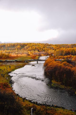 Осень в Аршане прекрасна, словно вы попали в картину маслом