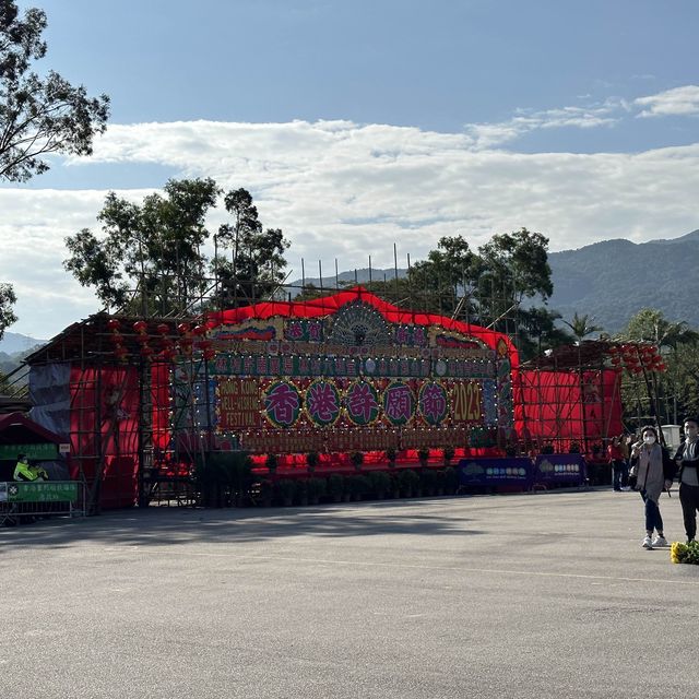 大年初三 去一趟香港林村 為新一年祈願🍊❤️