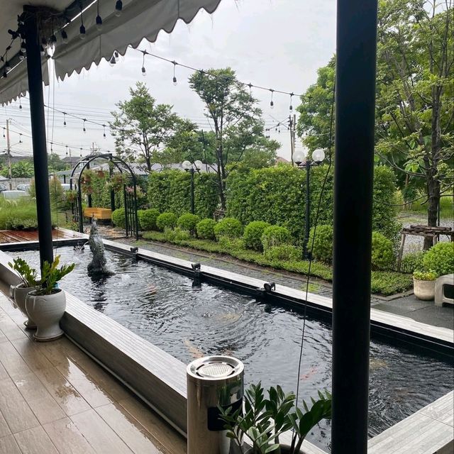 รีวิว D•presso cafe 🏡☕️🧁🌲 #ฉะเชิงเทรา

