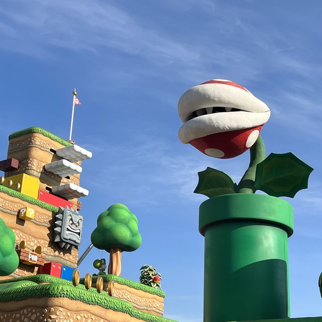 USJ Mario Park❤️走進真實遊戲世界