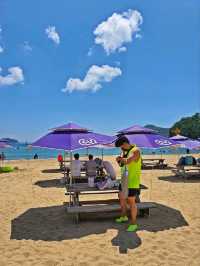 호캉스도 할수 있어 더 좋은 거제도 와현해수욕장🏖