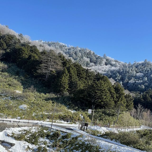 雪見温泉を楽しもう！冬の万座温泉