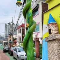 Songwol-dong fairy tale village หมู่บ้านสีรุ้ง