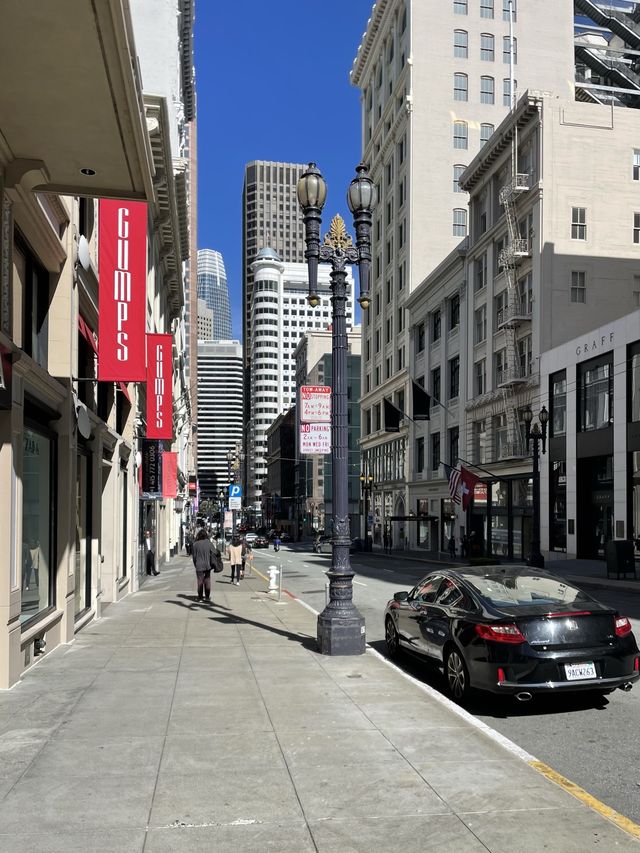샌프란시스코의 중심 “유니언스퀘어 스트릿“