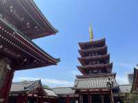 淺草寺、雷門和服體驗，Golden Week人真的好多