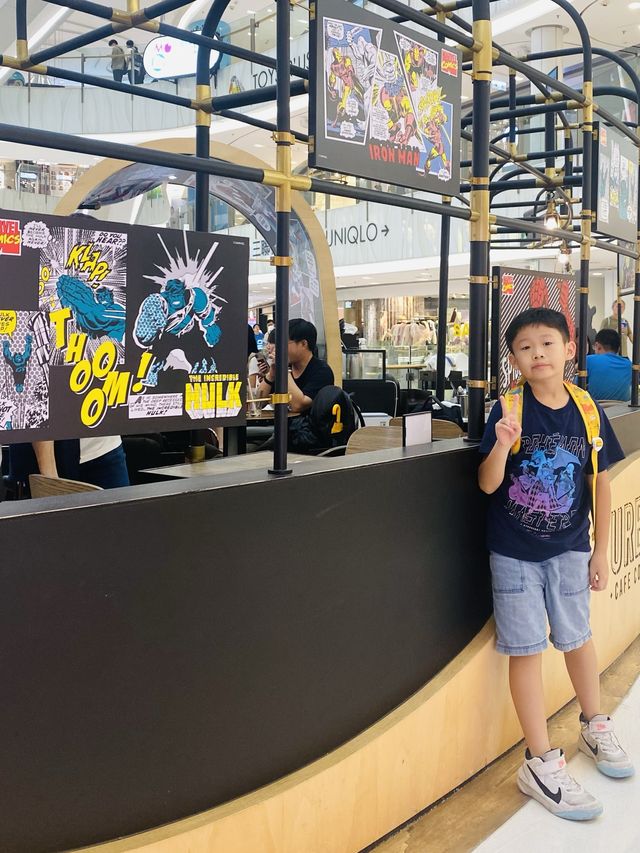 Marvel Comics 主題限定餐廳🥐🥯 食下午茶🥑🥚🍹🍹