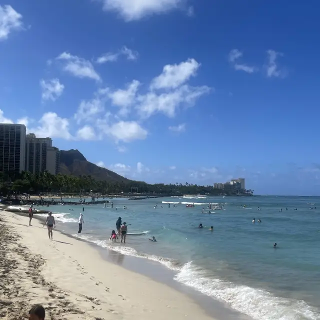 Waikiki 海灘 🏖️太陽