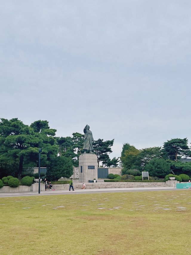 선선한 날, 산책하기 좋은 곳 [남산공원 백범광장]
