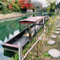 秋遊日本滋賀必去！八幡堀：浪漫水鄉漫步，感受江戶時代風情 