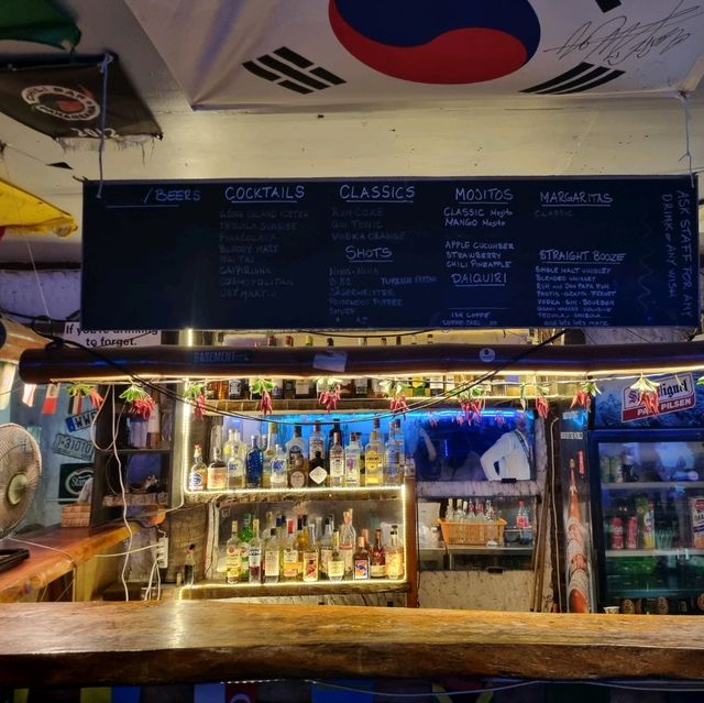 모알보알 칠리바(Chili Bar) 술집 가볍게 한잔.