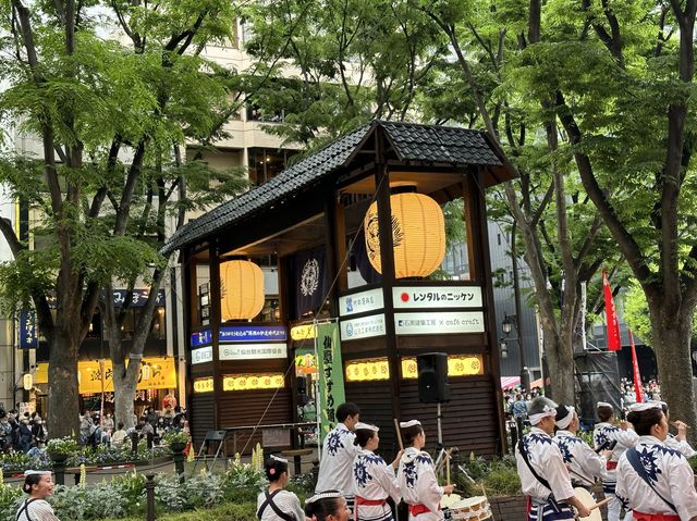 宮城・仙台。仙台三大祭りの１つ『仙台・青葉まつり』