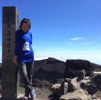 Mount Fuji from the top