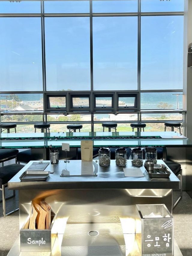 🫧거제도 대형 카페 외포멸치🐟💙
