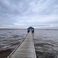 Enchanting Charm: The Blue Boat Shed