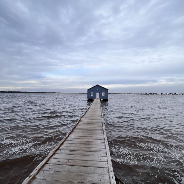 Enchanting Charm: The Blue Boat Shed