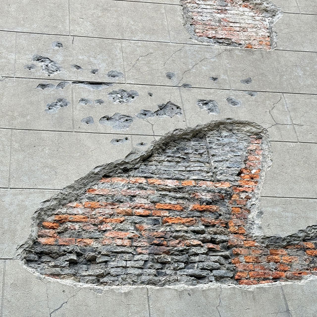 上海景點—上海四行倉庫抗戰紀念地，晉元紀念廣場