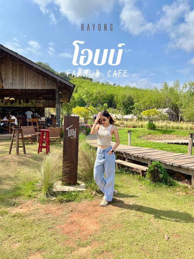 โอบบ์ farm&cafe #ระยอง 