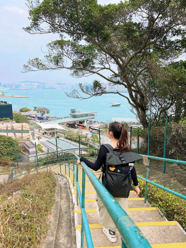 尖沙咀後花園| 俯瞰維港秘景～