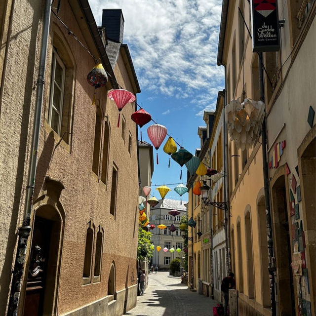 Finding serenity in the streets - Luxembourg 