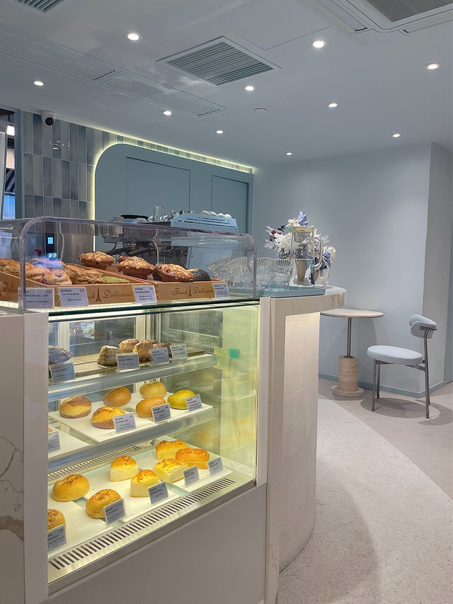 灣仔粉藍色清新打卡咖啡店-in:joi