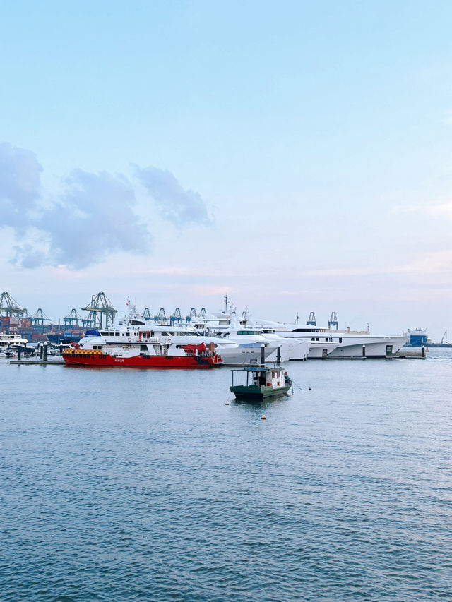 Exploring West Coast Park's Stunning Seaview