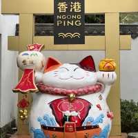 ขึ้นกระเช้าลอยฟ้าไหว้พระใหญ่นองปิง