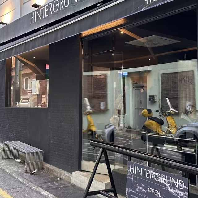 【韓国/釜山】田浦洞カフェ☕️HINTERGRUND