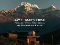 Trek Day 1 Mardi Himal (Pokhara-Pitan Deurali)