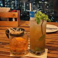 방콕의 야경과 이국적인 분위기를 즐길 수 있는 브루스키 루프탑바🍹