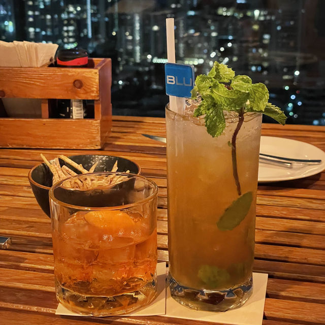 방콕의 야경과 이국적인 분위기를 즐길 수 있는 브루스키 루프탑바🍹