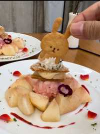 【福岡カフェ】季節のフルーツを使った可愛いスイーツが人気のお店🍑