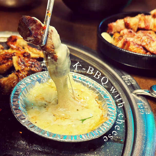 The CHEESIEST K-BBQ in Gimhae 🇰🇷