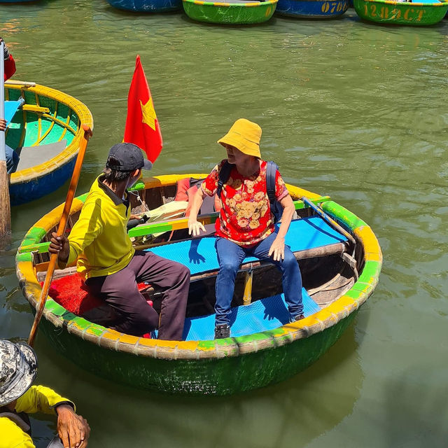 Floating on Serenity: Hoi An Basket Coconut Boat