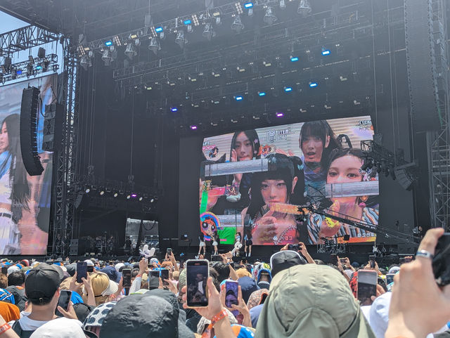 <Summer Sonic> 亞洲最大音樂節之一，第一次出國追星就上手