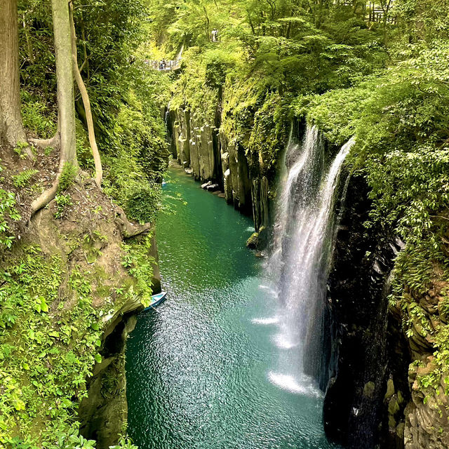 【宮崎】高千穂峡✨自然豊かで心も癒された